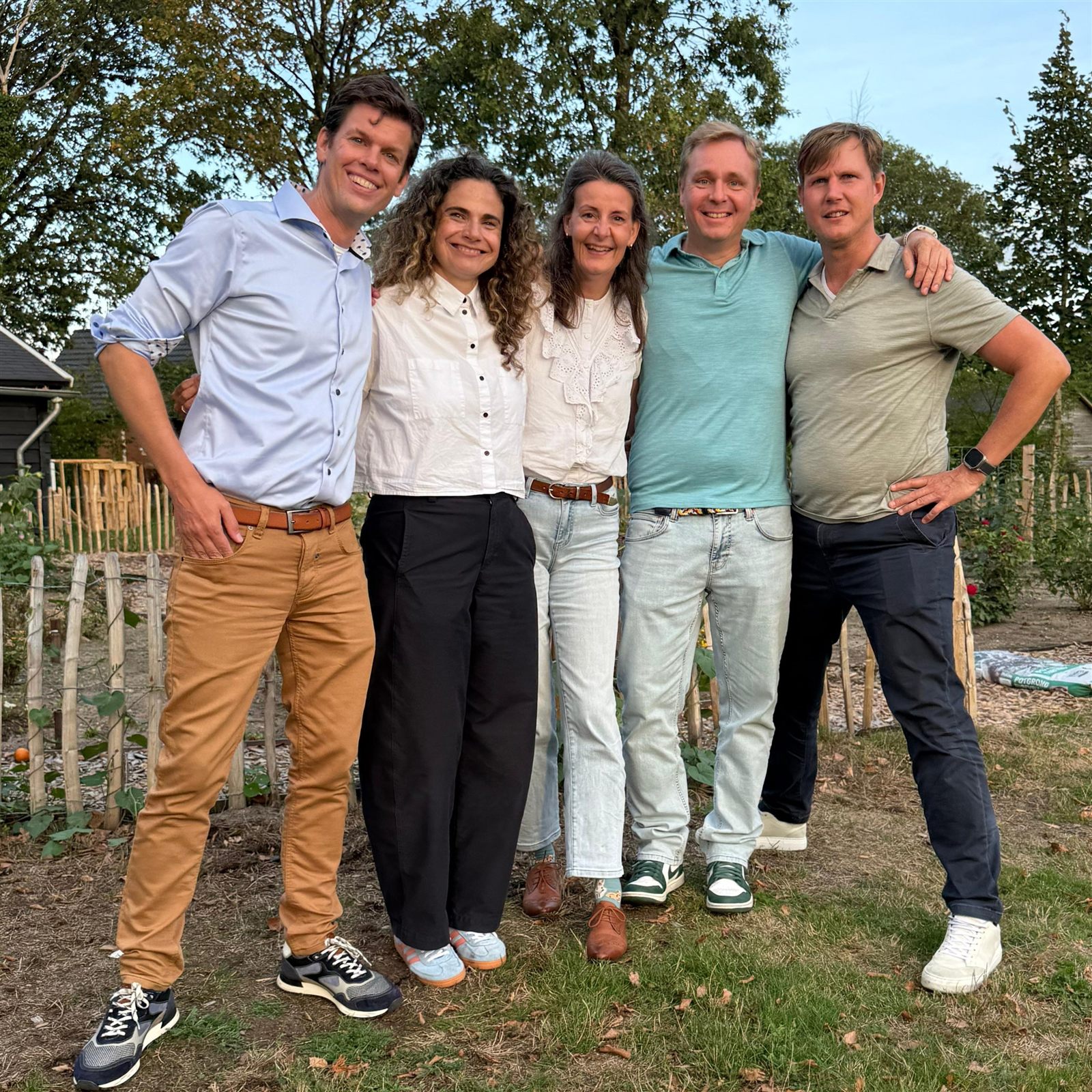 Het VSC Consulting team en partners tijdens de BBQ